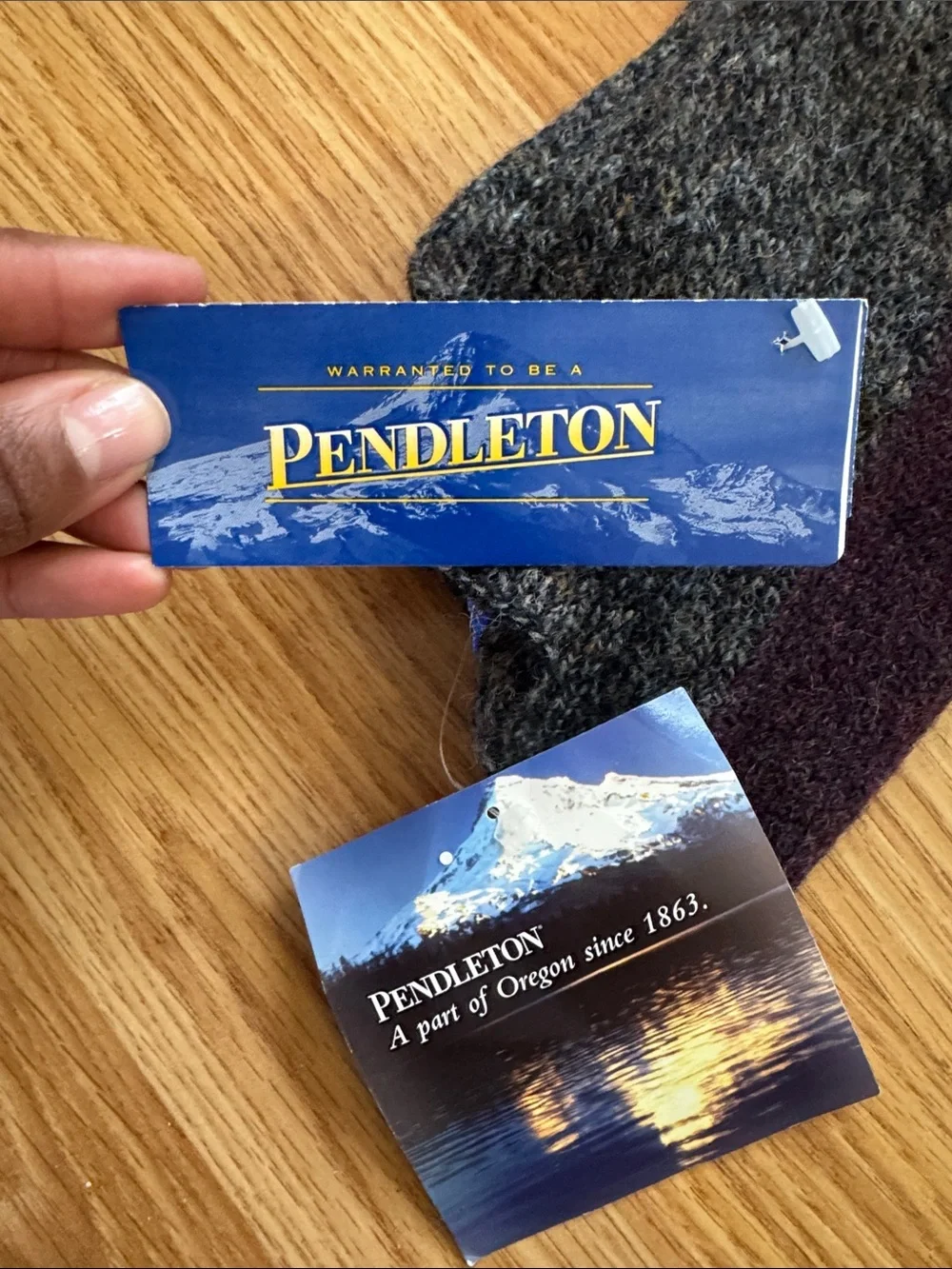 Pendleton 100% Shetland Wool Blend Scarf 🔅